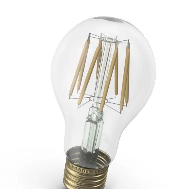 Złota żarówka nawiązująca do pomysłów na teksty, które pomagają rozwijać biznes.